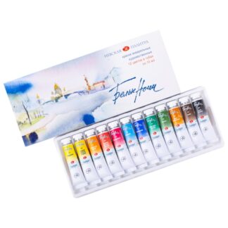 Акварель 12цв Белые ночи коррекс по 10 мл