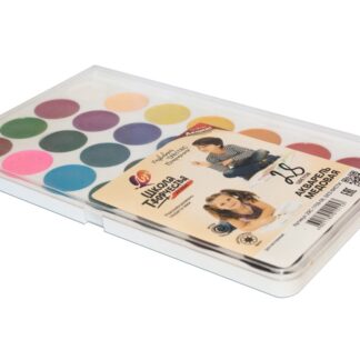 Акварель 28цв Луч Школа творчества б/кист