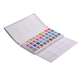 Акварель 36цв Белые ночи кювет по 2,5мл, пластик палитра