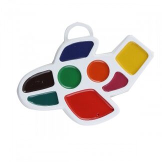 Акварель  8цв Луч Кроха Самолетик без кисти пласт коробка