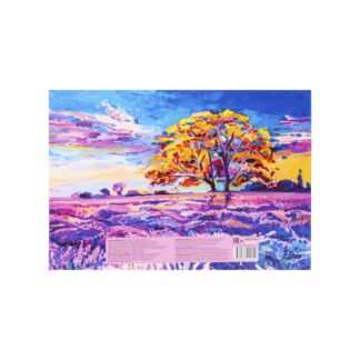 Альбом для рисования А4 32л. ЯРКАЯ АКВАРЕЛЬ (32-1539) КБС, мелов. обл.,блок офсет