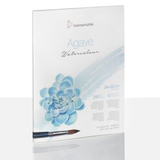 Альбом-склейка для акварели Hahnemuhle Agave 12л, 290 г/м2, А4, волокно агавы 70% и хлопок 30%,