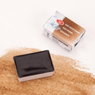 Белые ночи акварель кювета 2,5 мл Марс коричневый