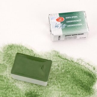 Белые ночи акварель кювета 2,5 мл Окись хрома