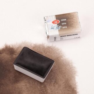 Белые ночи акварель кювета 2,5 мл Сепия