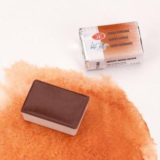 Белые ночи акварель кювета 2,5 мл Сиена жженая