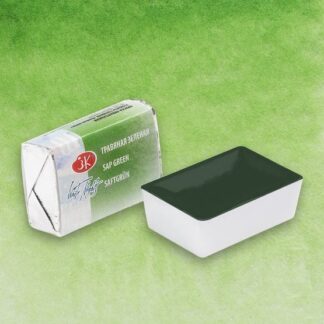 Белые ночи акварель кювета 2,5 мл Травяная зеленая