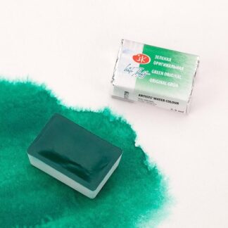 Белые ночи акварель кювета 2,5 мл Зеленая оригинальная