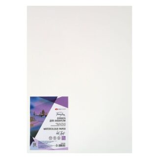 Бумага для акварели Белые ночи/White nights, хлопок до 70%, 260 г/м2, среднее зерно, А3, 25 листов