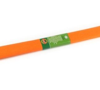 Бумага креповая "KOH-I-NOOR" 30 г/м2, 200х50 см, рулон, оранжевый светлый 9755/11