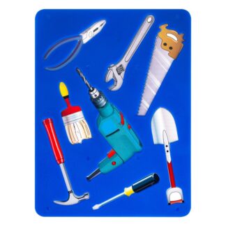 Цветик Трафарет "Инструмент", 15,5х20 см