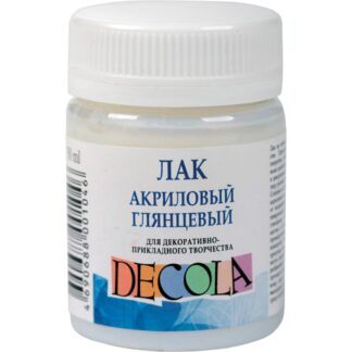 Декола акриловый лак глянцевый банка 50 мл