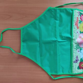 Фартук 450х500мм Цветы и бабочки для труда, ткань