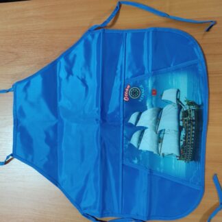 Фартук 450х500мм Открытый океан для труда, ткань