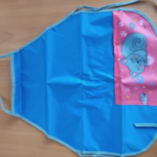 Фартук 450х500мм Серый котенок для труда, ткань