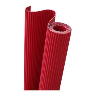 Folia Гофрокартон 50х70см, рулон, красный