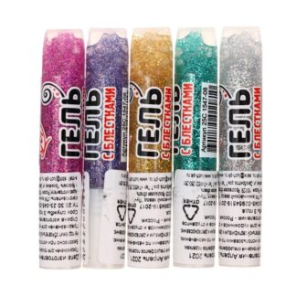 Гель с блестками Блеск в ассортименте по 5мл Луч