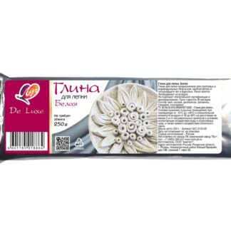 Глина для лепки белая, 250г Луч