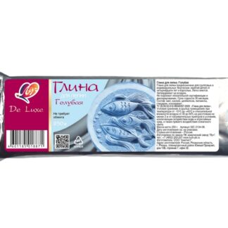 Глина для лепки голубая, 250г Луч