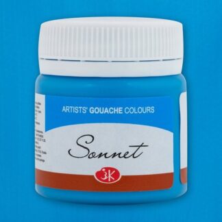 Гуашь 100мл Сонет Небесно-голубая