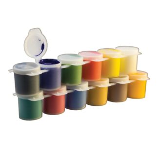 Гуашь 12цв Луч Классика по 20мл блок-тара