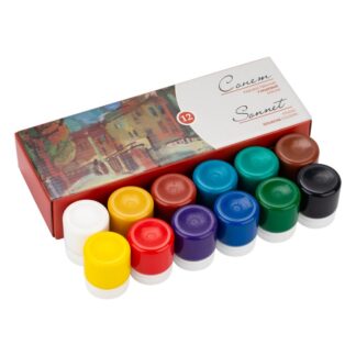 Гуашь 12цв Сонет по 40мл