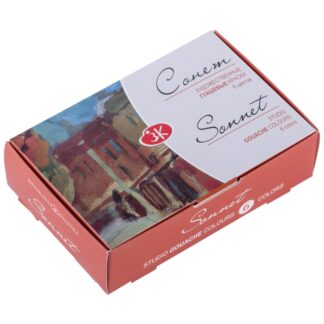 Гуашь 6цв Сонет по 20 мл