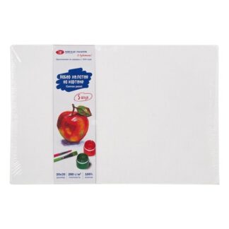 Холст грунтованный на картоне Я - Художник! (акрил), набор 5шт 30*40