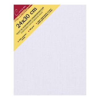 Холст на подрамнике Сонет 24х30см, хлопок 100%, 380 г/м2, акриловый грунт, среднее зерно