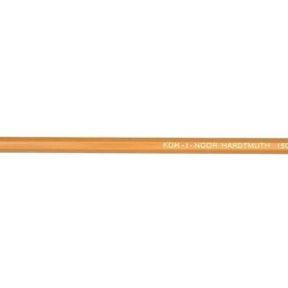 Карандаш ч/г KOH-I-NOOR, 1500/3В(3М), 12 шт/уп дерево, шестигранный, заточенный, желтый