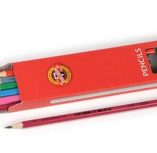 Карандаш ч/г KOH-I-NOOR 1602 Astra, 12шт/уп HB, школьный