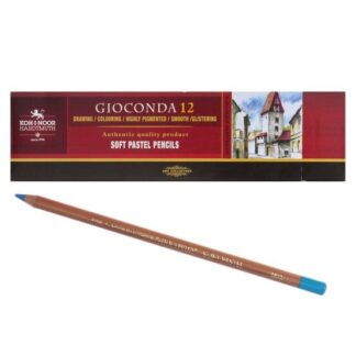 Карандаш пастельный художественный KOH-I-NOOR 8820/26 (12) "Gioconda", 12шт/уп, берлинская лазурь