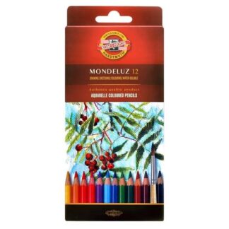 Карандаши 12цв акварельные Koh-i-noor Mondeluz 3716/12