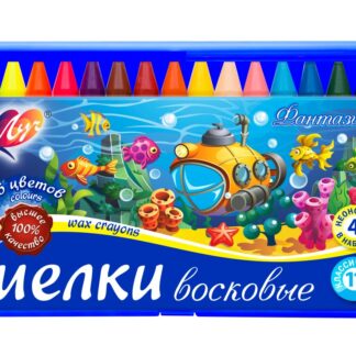 Карандаши масляные 15цв Луч Фантазия, круглые