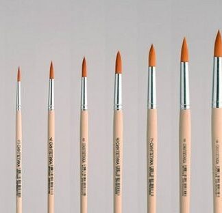 Кисть Синтетика  №1 Артекс-М круглая