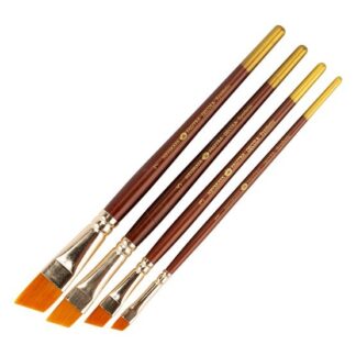 Кисть Синтетика  №1 Decola скошенная