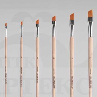 Кисть Синтетика  №4 Артекс-М плоская скошенная