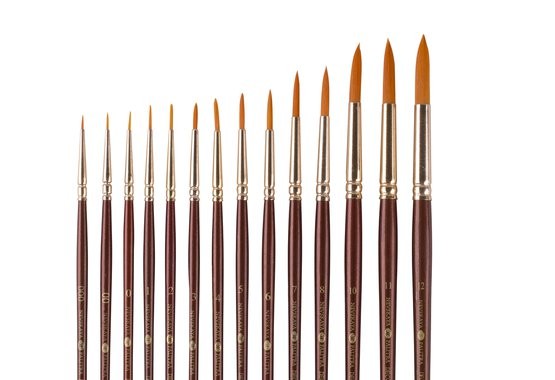 Кисть Синтетика №7 (3,8 мм) Decola круглая, короткая ручка