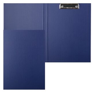 Клип-борд Expert Complete Classic А4 PVC с крышкой мет. прижим синяя