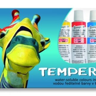 KOH-I-NOOR 01625 (10) Набор школьных темперных красок в картонной коробке 10 цветов по 16 мл