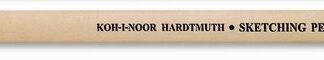 KOH-I-NOOR 1538/6B(12)  Чернографитный карандаш для эскизов, 12 шт/упак.