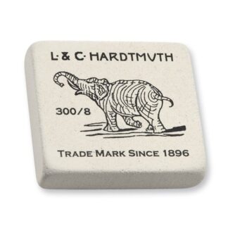 KOH-I-NOOR 300/08 Ластик мягкий для чернографитных карандашей, 8 шт/уп, картон