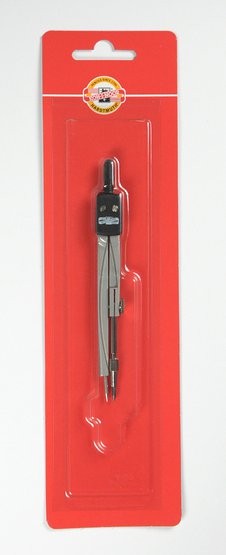 KOH-I-NOOR 4501 Циркуль металлический в блистере, для начальных классов