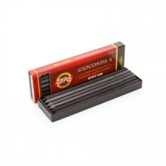 KOH-I-NOOR 4869/4 Набор стержней для художественного рисования, L=120 мм, D=5,6 мм, 6 шт/набор