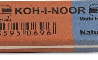 KOH-I-NOOR 6521/40 Комбинированный универсальный ластик, 40 шт/уп, картон