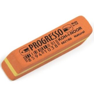 KOH-I-NOOR 6821/60 Ластик "Progresso" мягкий для чернографитных и цветных карандашей, 56 шт/уп