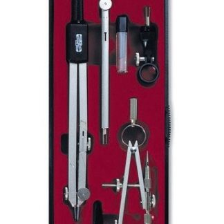 KOH-I-NOOR 6902 Чертежный набор для студентов (готовальня), 6 предметов, пластик