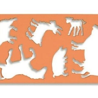 KOH-I-NOOR 749054 Трафарет зверей I - Конь, 253х127х2 мм