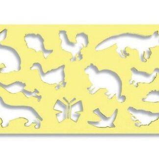 KOH-I-NOOR 749056 Трафарет зверей II - Лиса, 253х127х2 мм