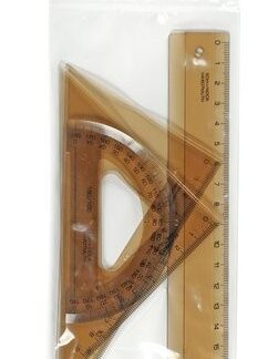 KOH-I-NOOR 750951 Малый набор, тип SM 891, содержит линейку 20 см, угольник 45/113, угольник 60/160, транспортир 180/100